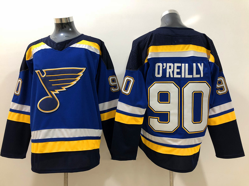 

New St Louis Blues Hockey Jerseys Vladimir Tarasenko Jersey Alex Pietrangelo Robert Thomas Ryan Jersey O'Reilly Binnington, Black;red