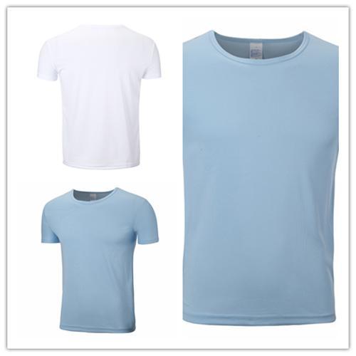 

BEST new Short sleeve T-shirt breathable quick drying Sweatshirt ddewo-j14, Gray