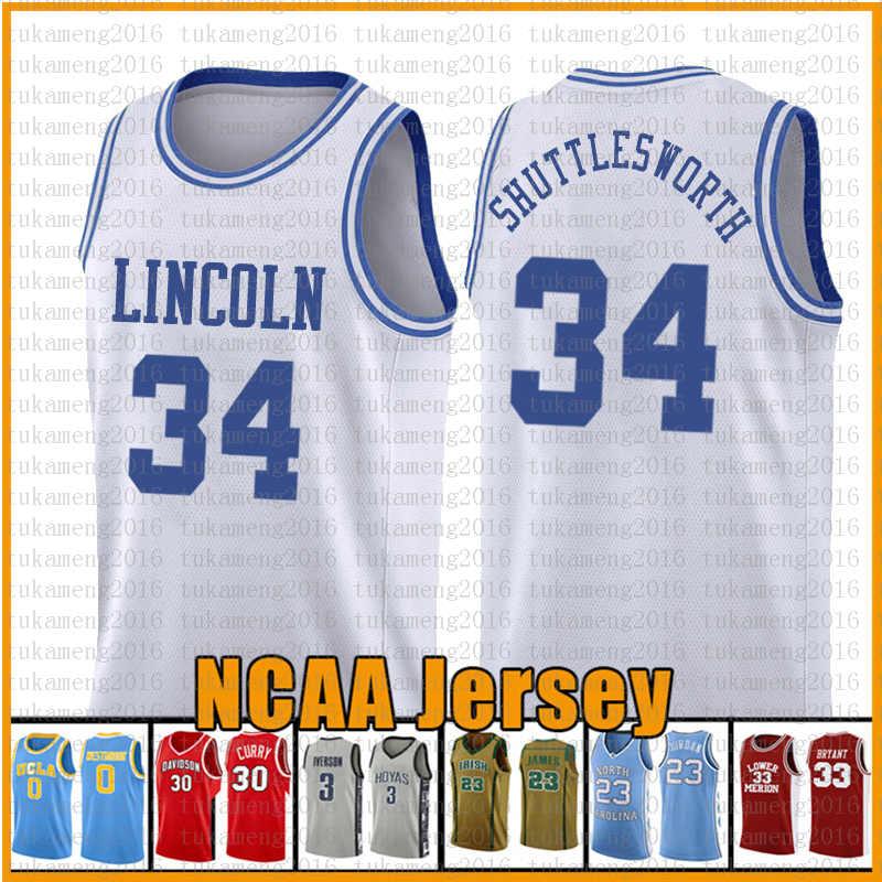 

34 Jesus Shuttles-worth Ray Allen Lincoln movie 14 Will Smith 25 Carlton Banks Basketball Jersey Love & 22 MCCall NCAA BLUE, Ncaa (gaozhong)