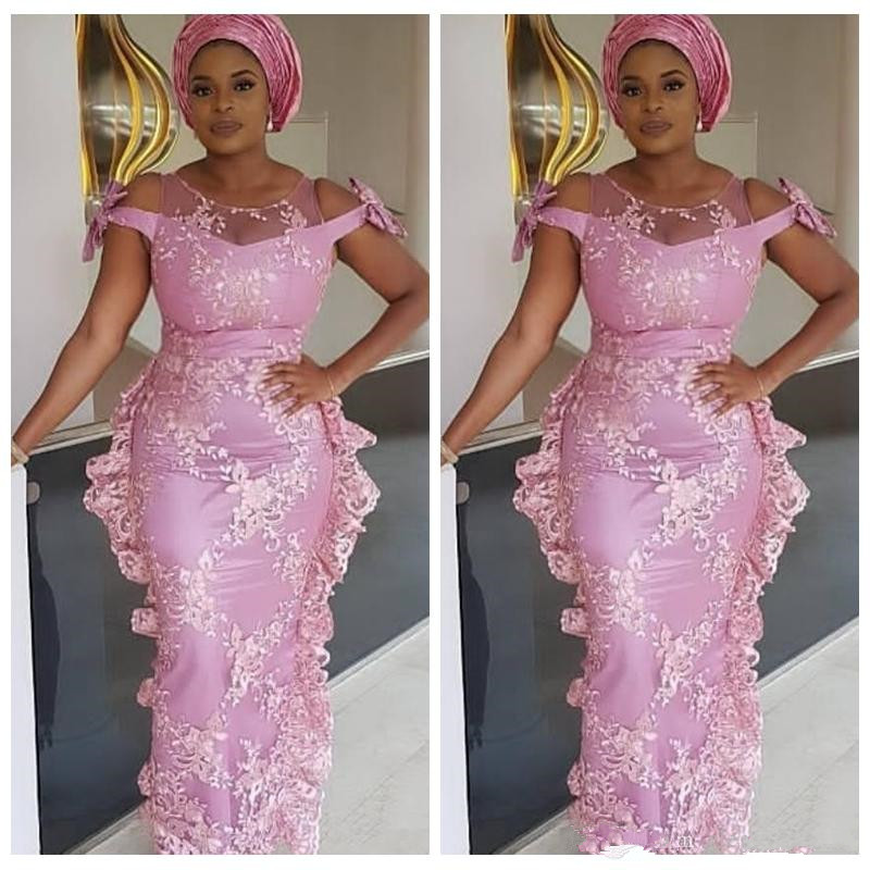 short african lace dresses