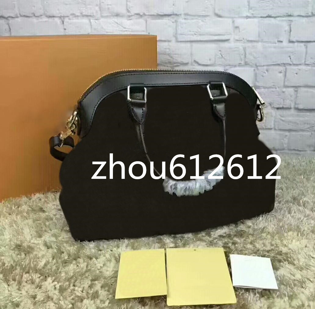 

Classics Oxidation Real Leather Lady Handbag Oversizebag Trevi N51998 N51997 Fashion Top Handle Shoulder and Carry Bag Brown Plaid Patter PM