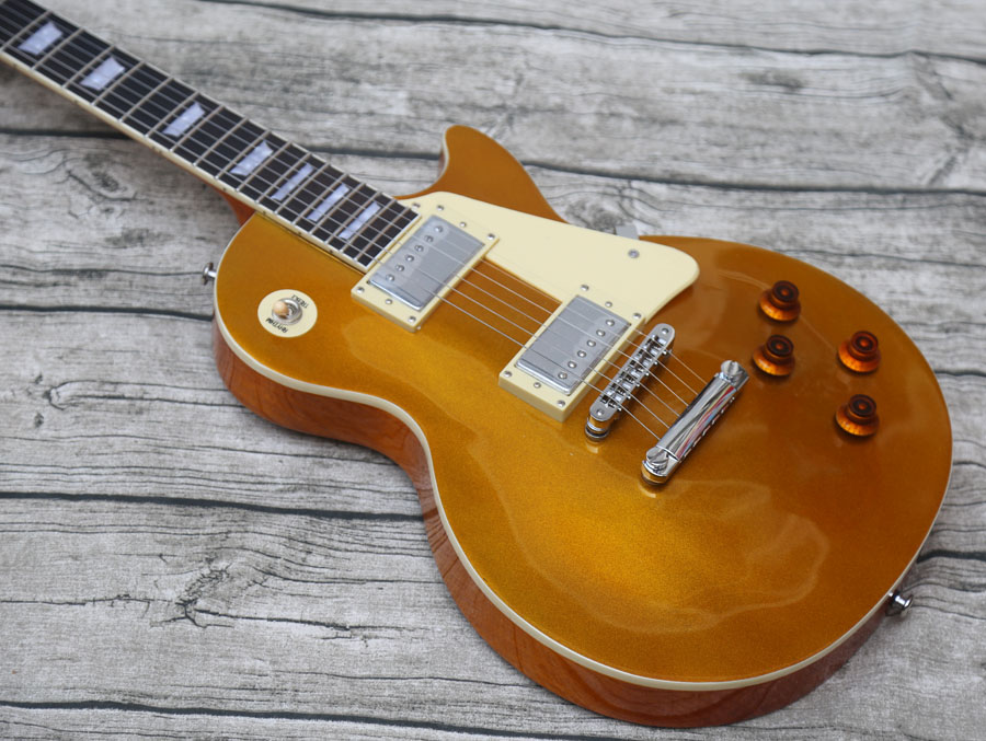 

promotion! Electric Guitar,gold top, In stock, Shipped out Quickly