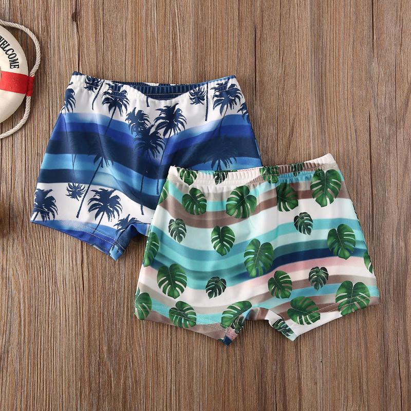 

Summer Kids Boys Swimming Trunks Shorts Floral Print Swimsuit Boy Beach Shorts Trunks Swimwear Bathing Suit Maillots de bain