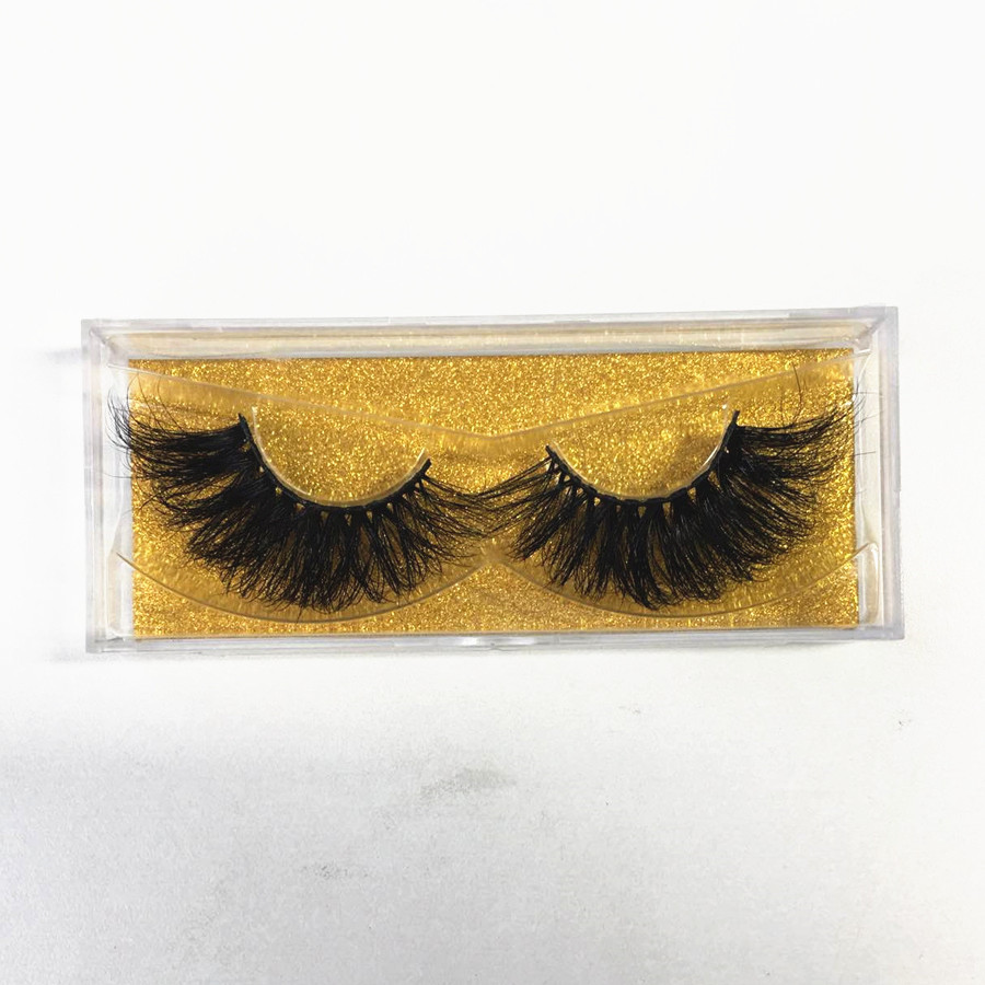 

Eyelashes Extension 3D Mink Eyelashes 25mm Lashes Makeup False Long Fake Lashes Wispy Faux Cils