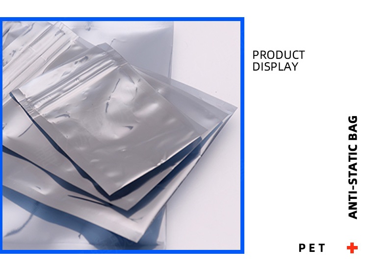 

18*26 Anti-static Shielding Closure Pockets Gray Static Bag Electronic Device Bag