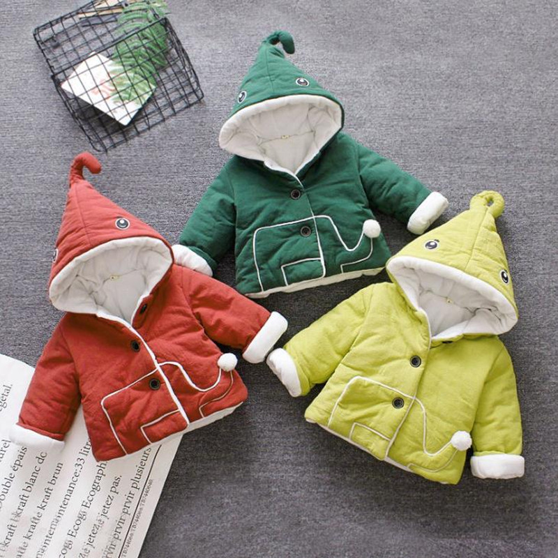 

Newborn Baby Coats Cotton Winter Jacket Baby Girls Coat Warm Winter Clothes for Baby 6-24 Months