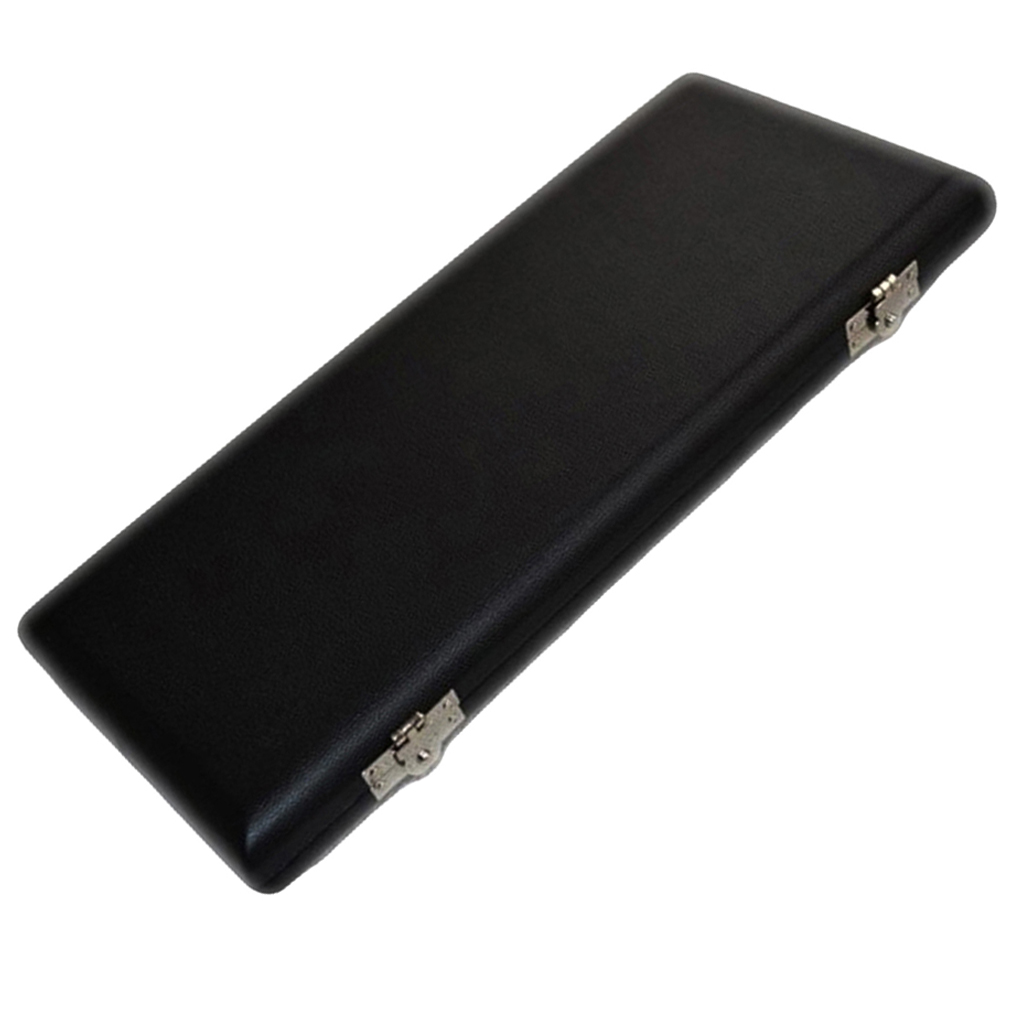 

Black PU Leather Oboe Reed Case Box for 20 Reeds Woodwind Instrument Parts
