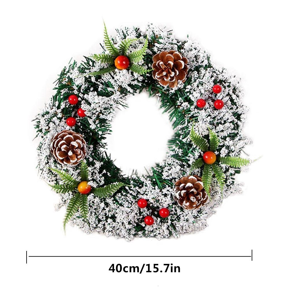 Christmas Wreaths Handmade Artificial Garland Door Hanging Decorative Supplies For Christmas Party Wedding Decoration T191116 Christmas Ornaments Sale Online Christmas Ornaments Sales From Chao10 12 65 Dhgate Com