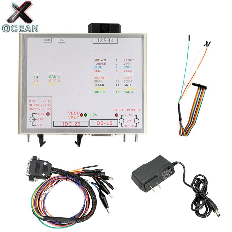 

2020 New Power Box JTAG for Hitachi FLASH Via j2534 Works For KTMFLASH ECU-Soft KTMOBD ECU Programmer Power BOX