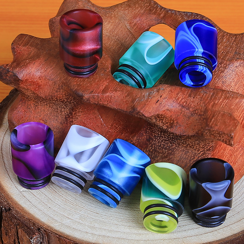 

510 Acrylic Drip Tips TFV8 Baby Vape Melo 3 Resin Tip Wholesale Epoxy-Resin Mouthpiece for 510Atomizer