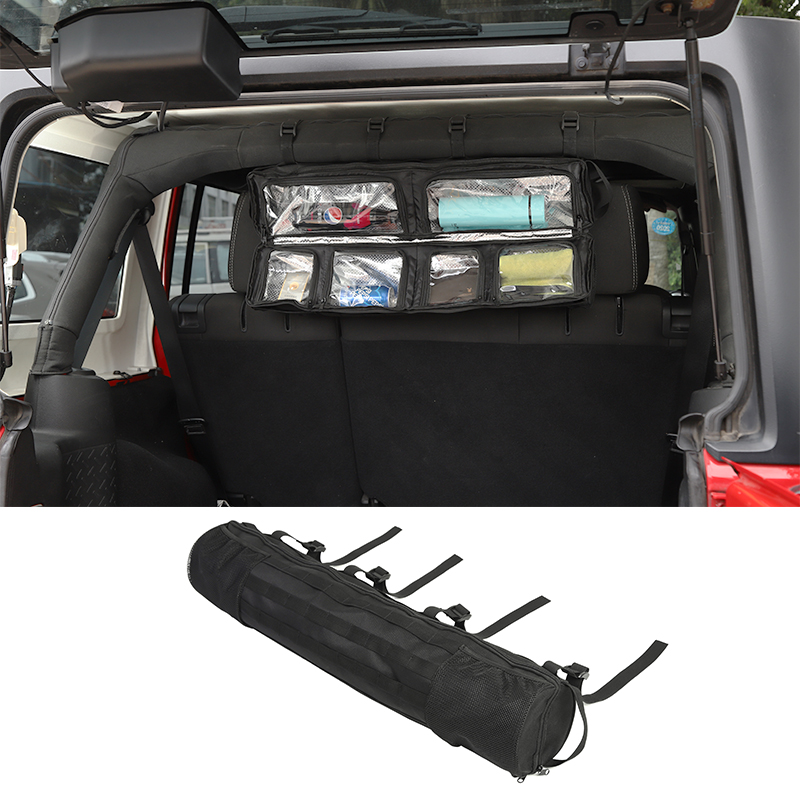 

Roll Bar Multifunctional Storage Bag, Black For Jeep Wrangler JL 2018+ Factory Direct Car Interior Acessories