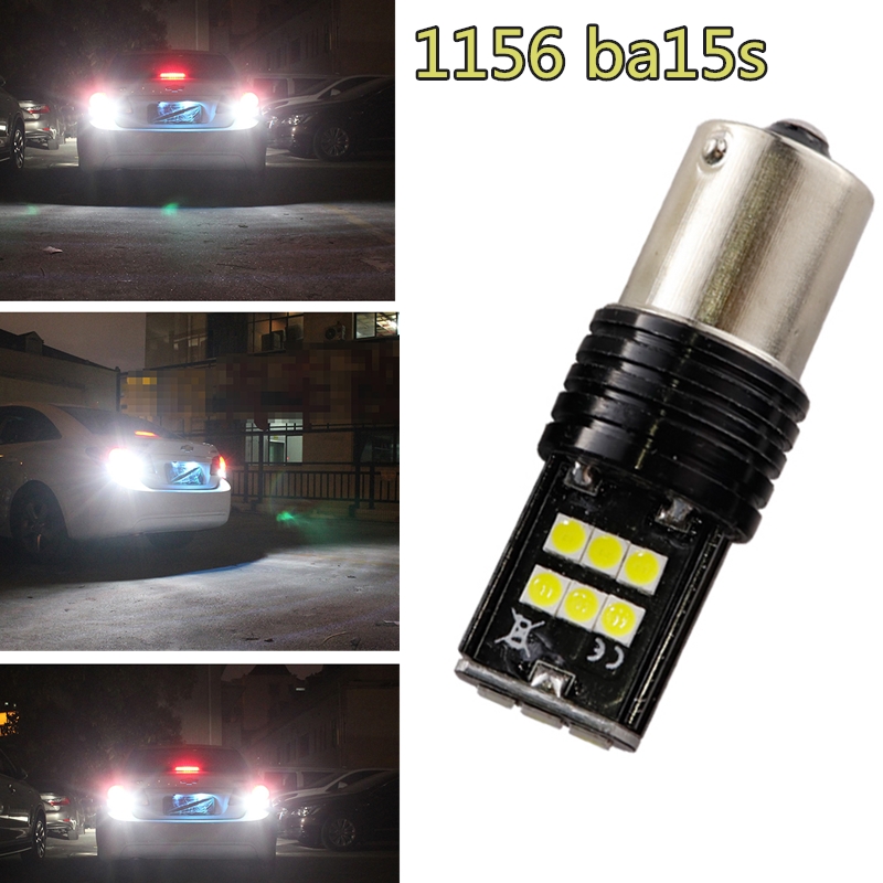 1156 BA15S 382 P21W 2W 12 COB SMD LED Car Turn Tail Backup Reverse Light Bulb UK