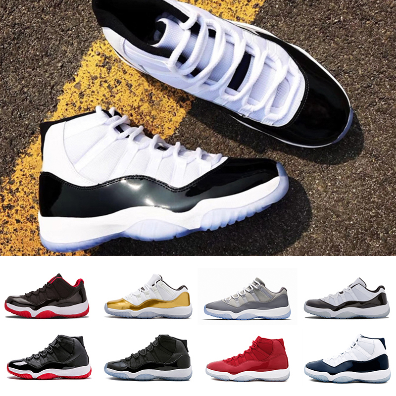 

Bred Concord High 11 XI 11s Cap and Gown Platinum Tint Space Jams Men Basketball Shoes Heiress Outdoor Mens sports Sneakers 36-47, Cool grey