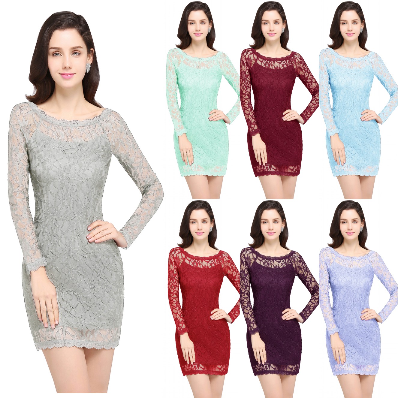 Kurzes Schwarzes Langarm Chiffon Kleid Online Großhandel Kurzes Schwarzes Langarm Chiffon Kleid Online Großhandel