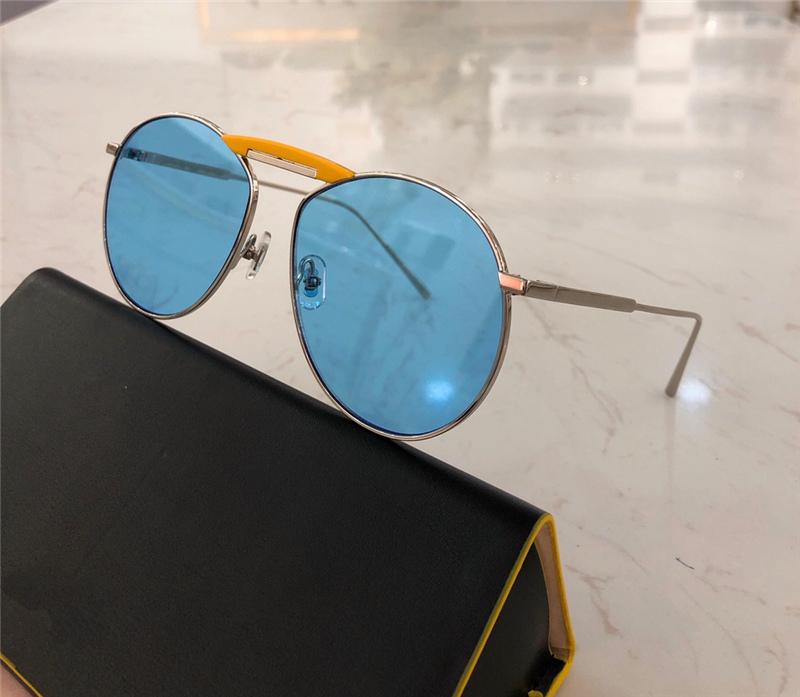 

New top quality 03680 mens sunglasses men sun glasses women sunglasses fashion style protects eyes Gafas de sol lunettes de soleil with box, White;black