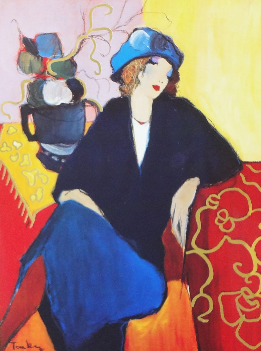 Mondern Abstract Oil Paintings Female Canvas Wall Art Woman Bored for Wall Decor Hand Painted High Quality Unframed-image-452959124