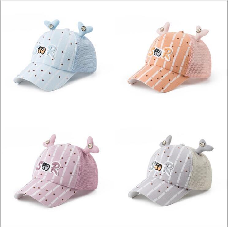 

Baby Bee Hats Kids Baseball Caps Boys Snapback Hip-hop Hat Summer Sunscreen Cap Mesh Ball Hat Dance Fashion Shiny Visor C5940, Mixed colors;random delivery