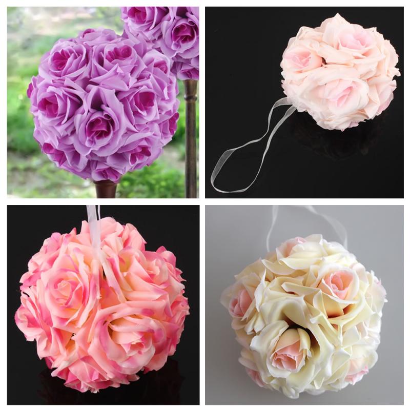 

15CM Artificial Silk Roses Flowers Cluster With Stem Wedding Home Party Decoration DIY Flower Scrapbook Gift