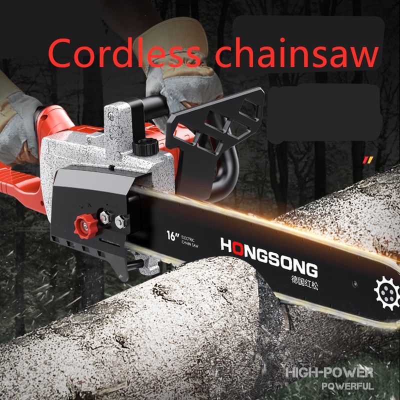

Cordless Chain Saw Brushless Motor Power Tools 42V li-ion Cordless Electric Chainsaw Garden Power Tools