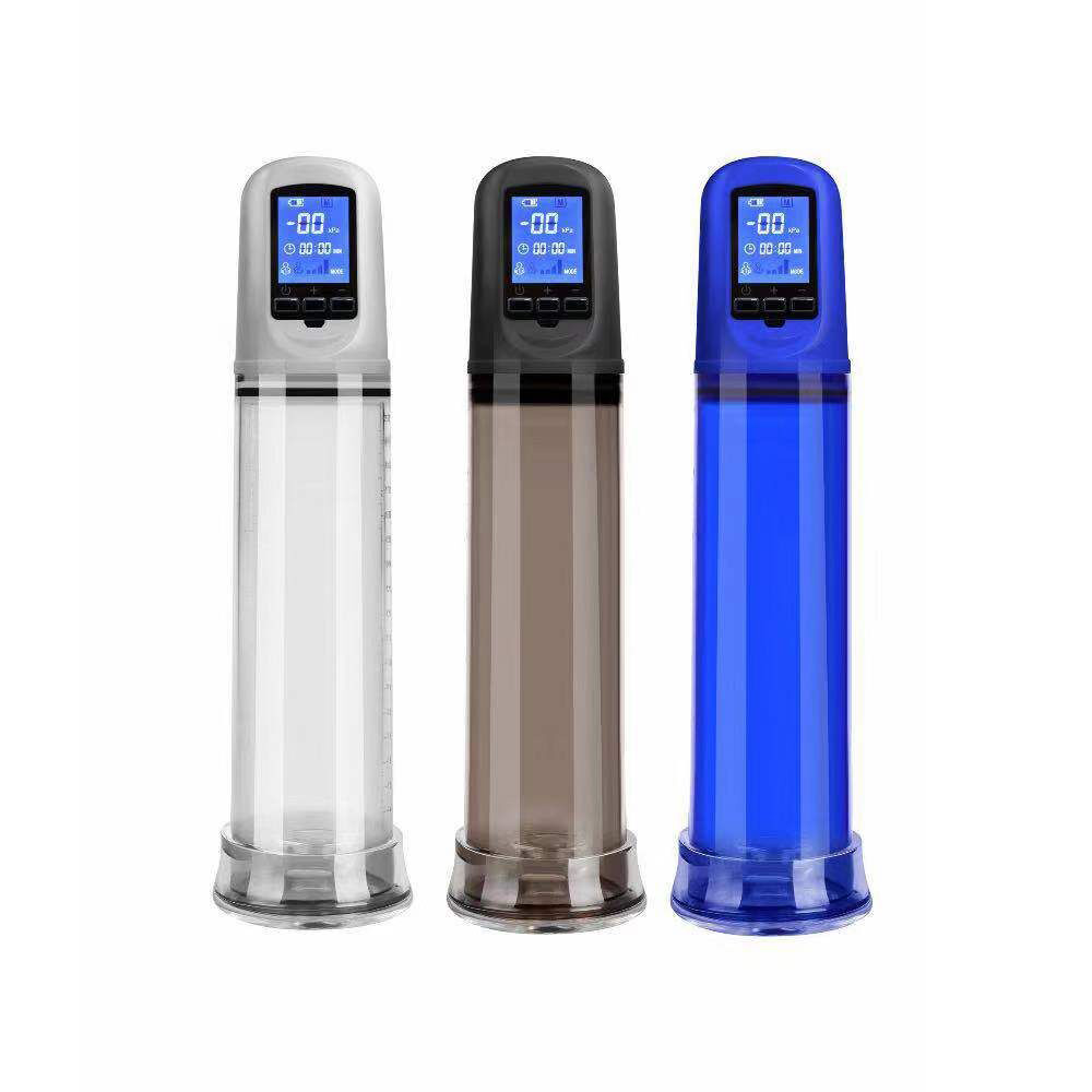 Second generation USB, with LCD display,Charged Electric Penis Pump , electric Penis extender Sex machine, Sex toys for man-image-523795037