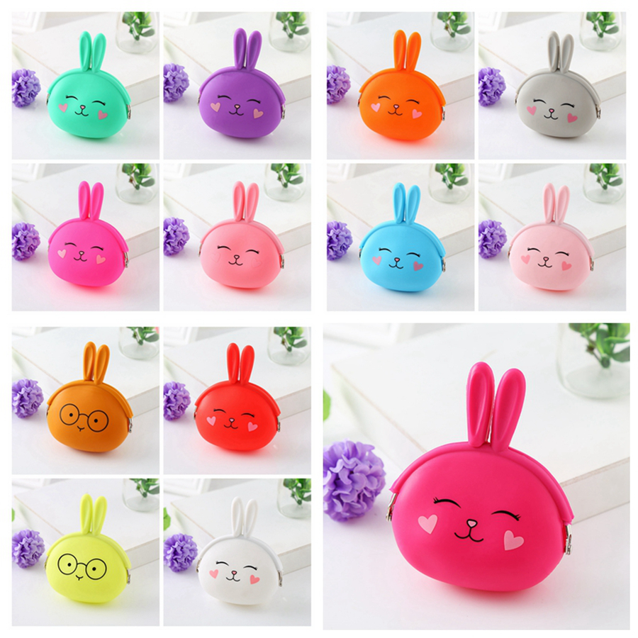 RQWY Portamonete Fashion Portamonete Portafoglio carino per bambini Mini Borsa Morbida Borsa portamonete Cartoon Silicone Pochette Hasp Pouch Monedero RQWY Portamonete Fashion Portamonete Portafoglio carino per bambini Mini Borsa Morbida Borsa portamonete Cartoon Silicone Pochette Hasp Pouch Monedero