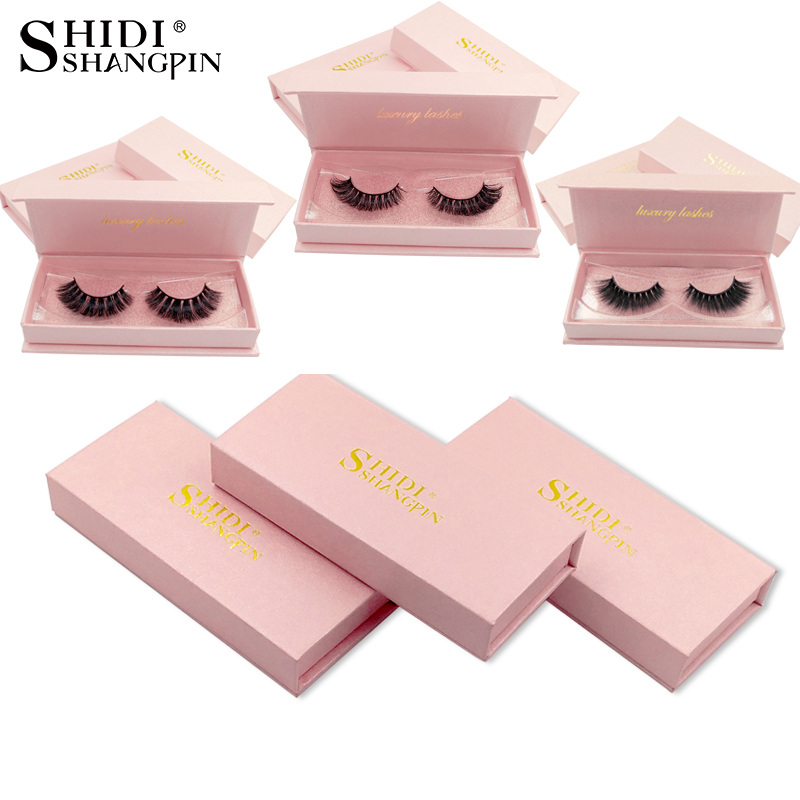 

SHIDISHANGPIN 3d mink eyelahes fluffy mink lashes natrual long false eyelashes dramatic faux cils 3d make up maquiagem cilios