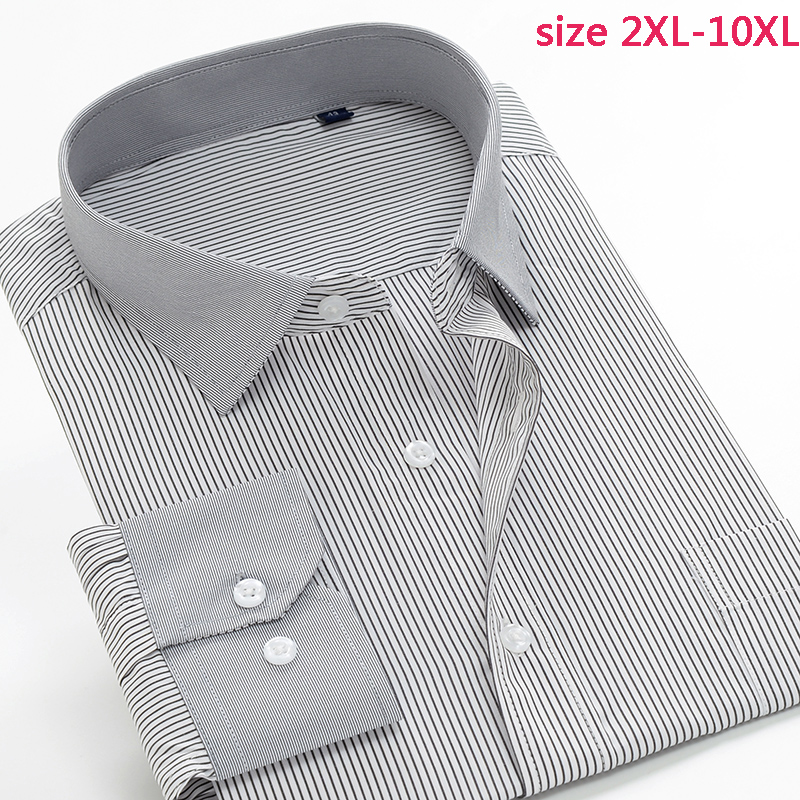 

mens new arrival winter Striped fashion high quality autumn comfortable long Sleeve Shirts formal plus size M-6XL7XL8XL9XL10XL, Bl318710