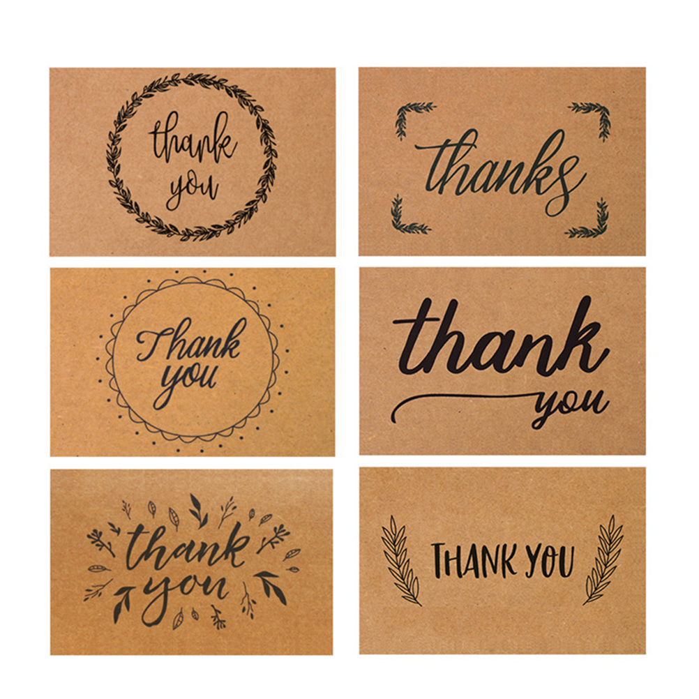 

18pcs Greeting Cards Envelopes Creative Retro Letter Pattern Blessing for Party Festival