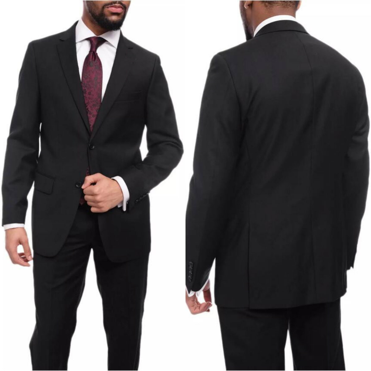 2019 Pas Cher Smokings De Mariage Hommes Costumes En Laine À Carreaux Blazer À Carreaux Pantalon Deux Pièces Costume Marié Porter Pour Les Mariag