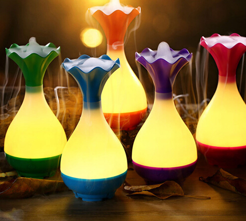 

Aromatherapy 4 Colors 200ml Air Humidifier Aroma Diffuser LED Night Light Ultrasonic Cold Atomizer Home