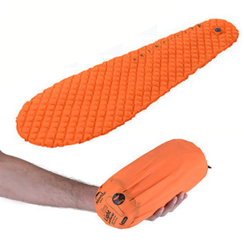 

Outdoor Inflatable Sleeping Pad Inflatable Air Cushion Camping Mat with Pillow Air Mattress Sleeping Cushion Sofa
