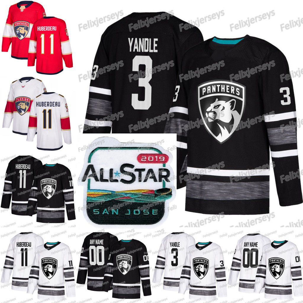 

3 Keith Yandle Florida Panthers 2019 All Star Jonathan Huberdeau Evgenii Dadonov Mackenzie Weegar Roberto Luongo Aleksander Barkov Jersey, Purple youth: size s-xl