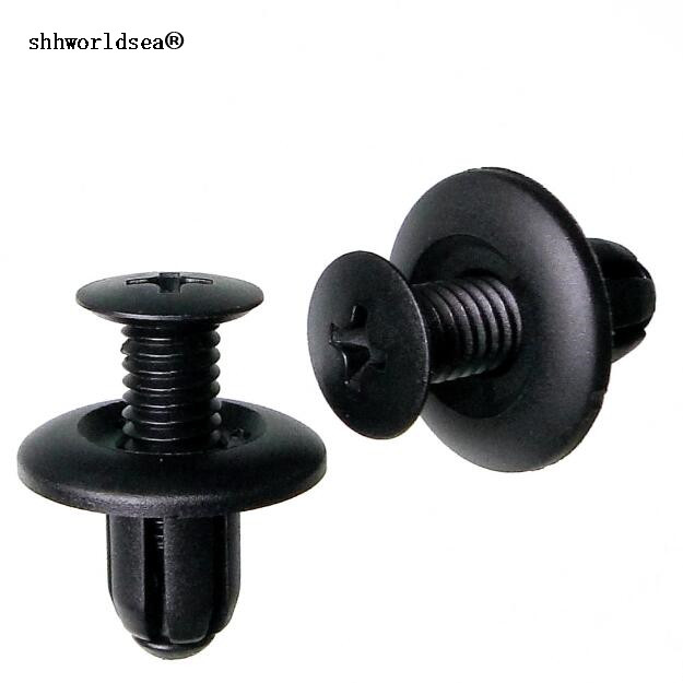 

shhworldsea Nylon Black Rear Bumper Retaining Clip car plastic fastener clip for #86593-34500