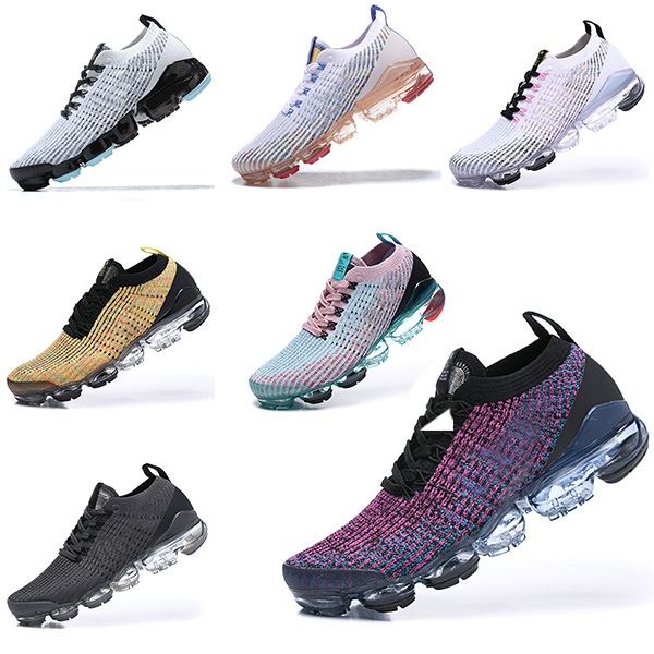 

2020 Chaussures Moc 2 Laceless 2.0 Running Shoes Triple Black Designer Mens Women Sneakers Fly White knit cushion Trainers Zapatos, Customize