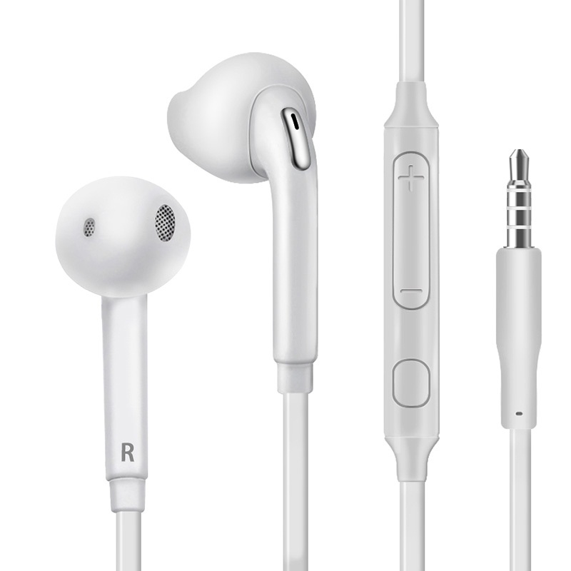 

Headphones Music Earbuds Stereo Gaming Earphone for Phone Xiaomi with Microphone for iPhone 5s iPhone 6 Computer (Retail), Black