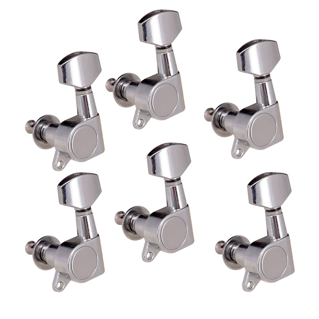 

6L Sealed String Tuning Pegs Machine Heads for Electric Acoustic Guitar