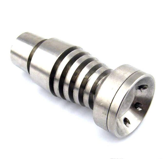 

Two function Domeless Titanium Nail Ti Nail 14mm/18mm Male Grade 2 GR2 Titanium Nail fits 14mm 18mm Wax Dab