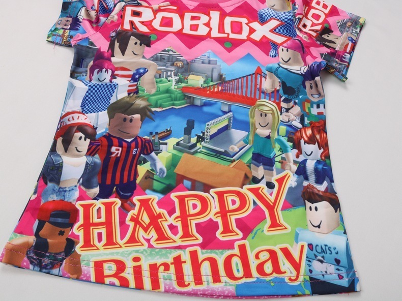 2020 Anime Roblox Happy Birthday Theme Cosplay Provided Game Kids Costume Boys Christmas T Shirt Girl Tops Cartoon Thanksgiving Shirt Y19051003 From Qiyue06 11 71 Dhgate Com - funnel vision t shirt roblox