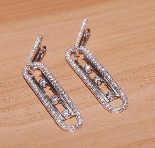 

Woman jewelry Earrings MOVE Jewelry Women Gift Couple 3 Colors Optional