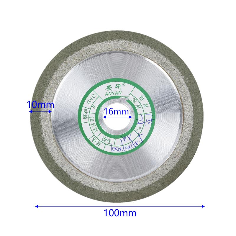 

Diamond Grinding Wheel Sharpener Grinder For Cutter Tools Carbide Metal 16- 20mm