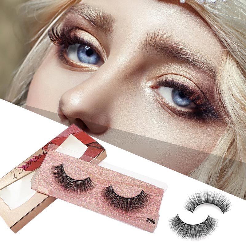 

Wholesale 3D Mink Hair False Eyelashes Natural Long 3D Mink Lashes Fluffy Fake Lashes Makeup Maquiagem Cilios Fake Eye Eyelash Extension