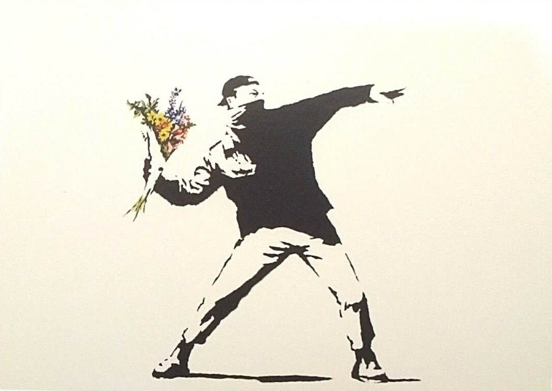 

BANKSY sealed --04 Home Decor Handpainted &HD Print Oil Painting On Canvas Wall Art Canvas Pictures 19