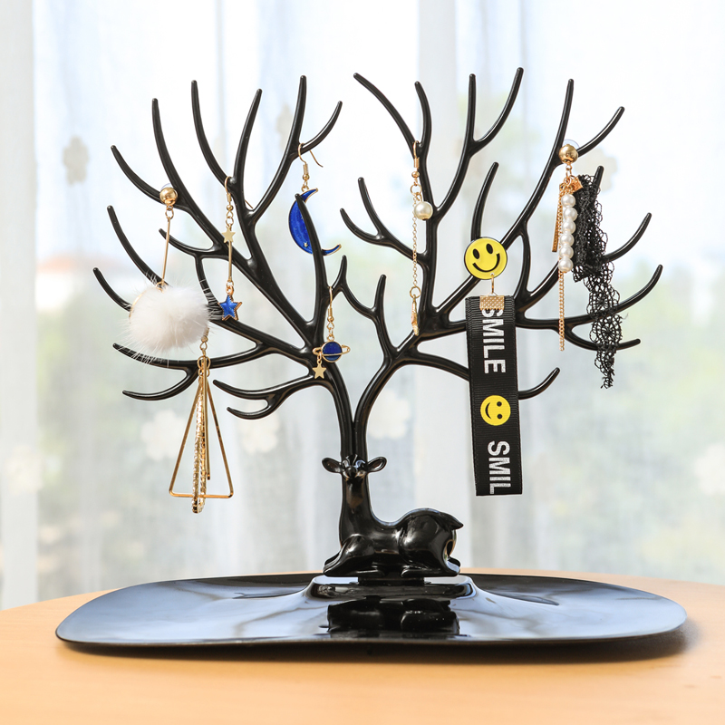 

Antler earrings necklace ring pendant bracelet jewelry display rack tray tree storage jewelry display rack storage box 2020
