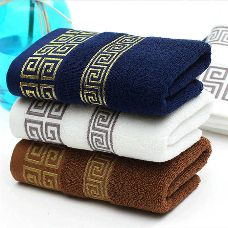 

Designer Cotton Bath Towels Beach Towel for Adults Absorbent Terry Luxury Bathroom Towel Sets Men Women Basic Towels 70x140cm, Multiple options