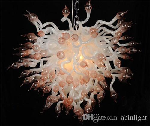 

Vintage Art Murano Glass Chandelier 100% Hand Blown Clear Glass Pendant Lamps Well Designed Custom LED Light, LR1112