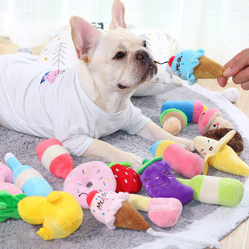 small plush dog toys