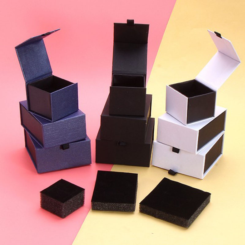 

Wedding Birthday Decoration Event Party Supplies Gifts Box Jewelry Organizer Box Rings Storage for Earrings Christmas gifts