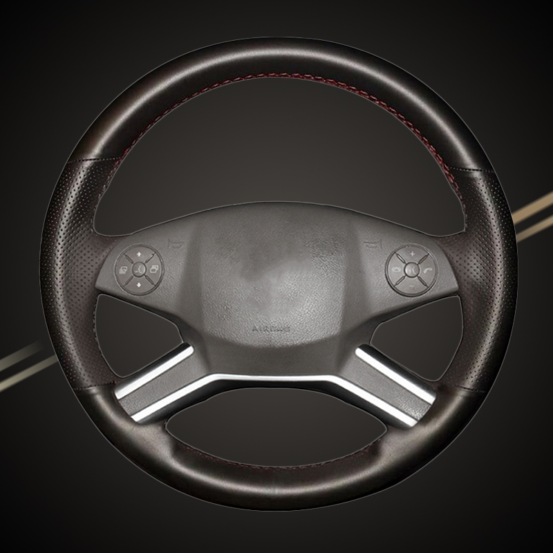 

Car Braid On The Steering Wheel Cover for M-Class 2009-2011 R-Class 2010-2020 GL-Class 2010-2012 DIY Auto Braiding