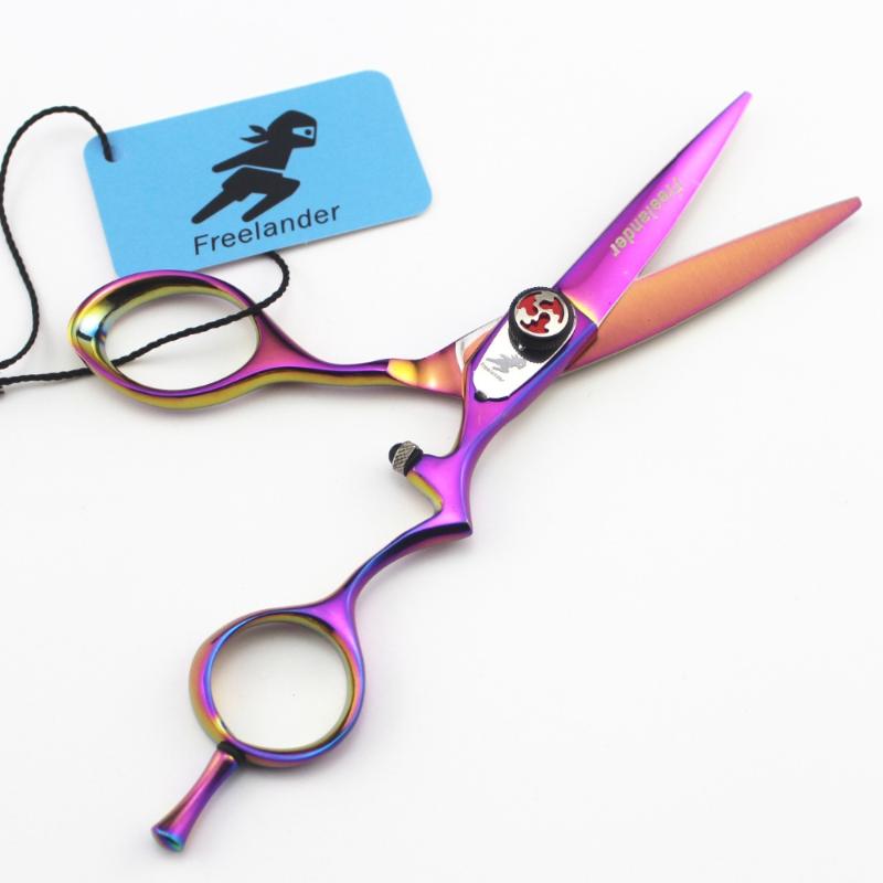 

Freelander 5.5 inch personality hairdressing scissors flat shears household scissors durable and meticulous workmanship