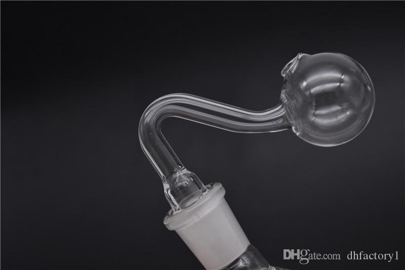 

10mm 14mm 18mm male female clear thick pyrex glass oil burner water pipes for oil rigs glass bongs thick big bowls for smoking